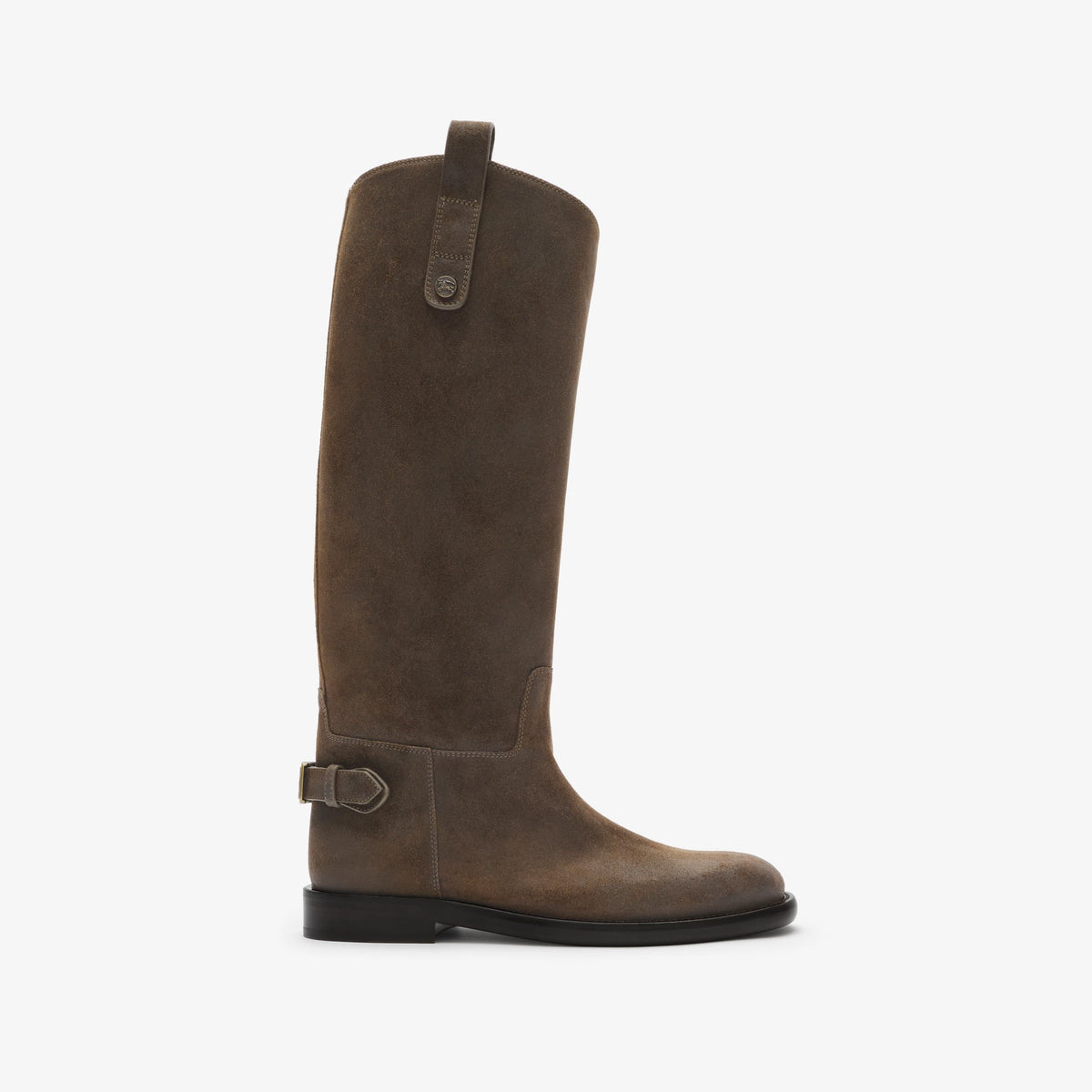 Suede Cavalier Boots