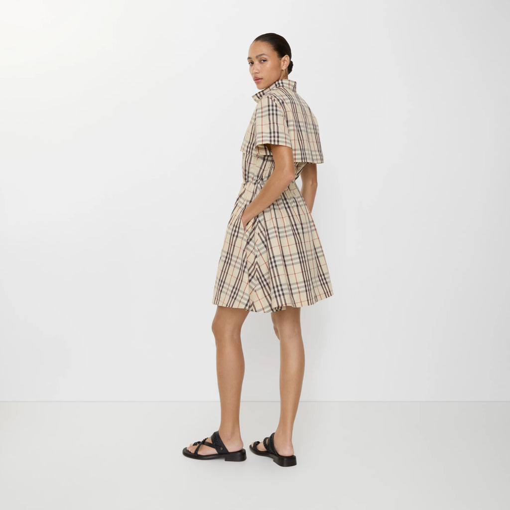 Check Cotton Dress