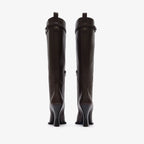 Leather Pillar Boots