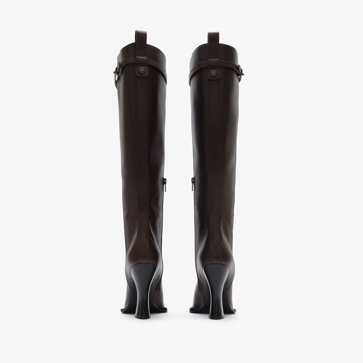 Leather Pillar Boots