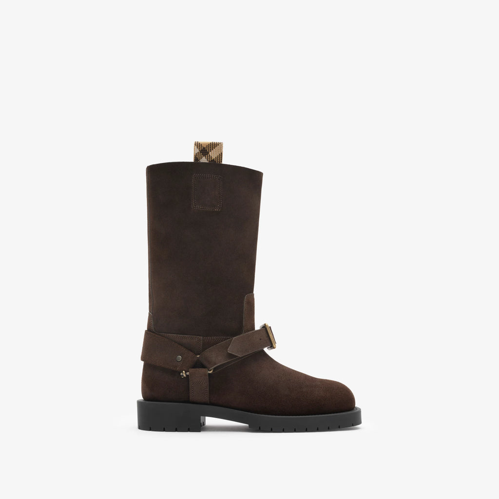 Leather Soft Saddle Low Boots