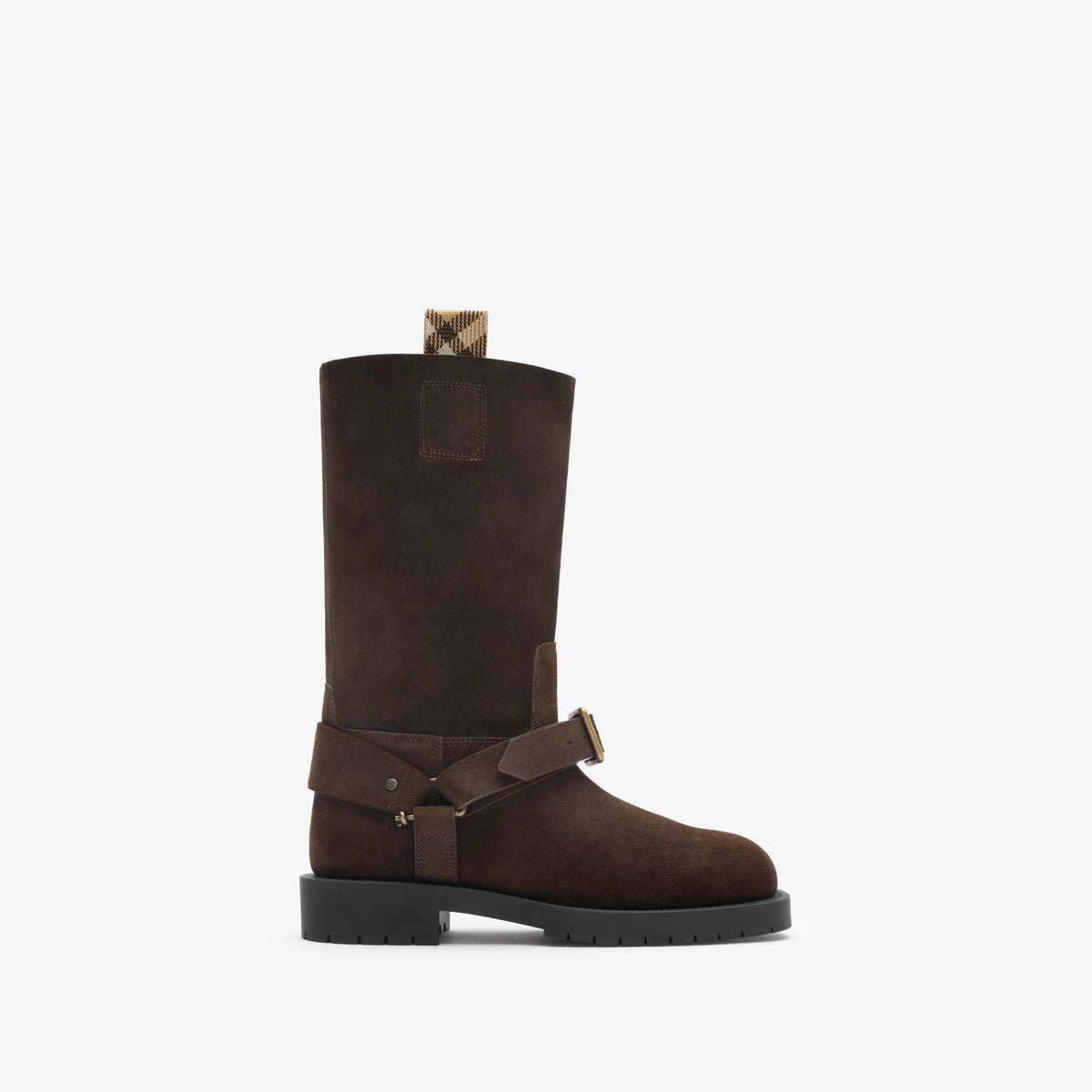 Leather Soft Saddle Low Boots