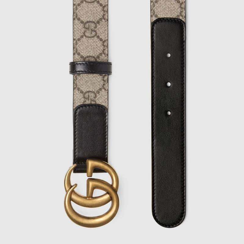 Gucci GG belt with Double G buckle