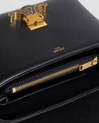 TEEN NINO BAG IN SMOOTH SATINATED CALFSKIN WITH STRASS CLOSURE RUNWAY DELUXE