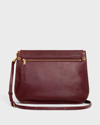 SOFT TRIOMPHE BESACE IN SUPPLE SHINY LAMBSKIN