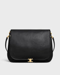 SOFT TRIOMPHE BESACE IN SUPPLE SHINY LAMBSKIN
