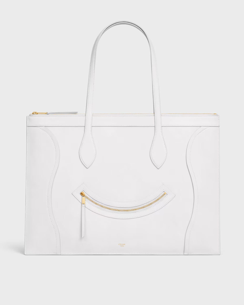FLAT LUGGAGE IN GLOSSY CALFSKIN RUNWAY DELUXE