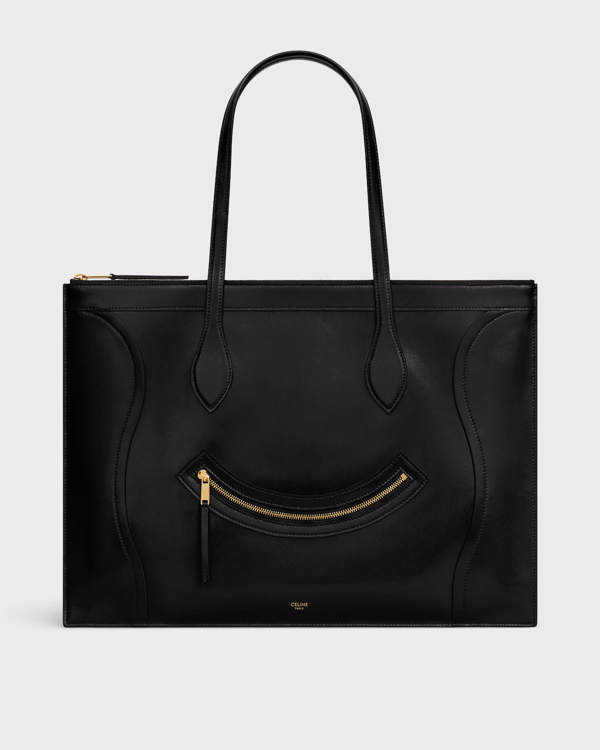 FLAT LUGGAGE IN GLOSSY CALFSKIN RUNWAY DELUXE