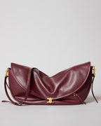 Soft Triomphe Halfmoon IN SHINY LAMBSKIN