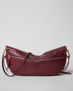 Soft Triomphe Halfmoon IN SHINY LAMBSKIN