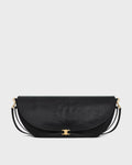 Soft Triomphe Halfmoon IN SHINY LAMBSKIN