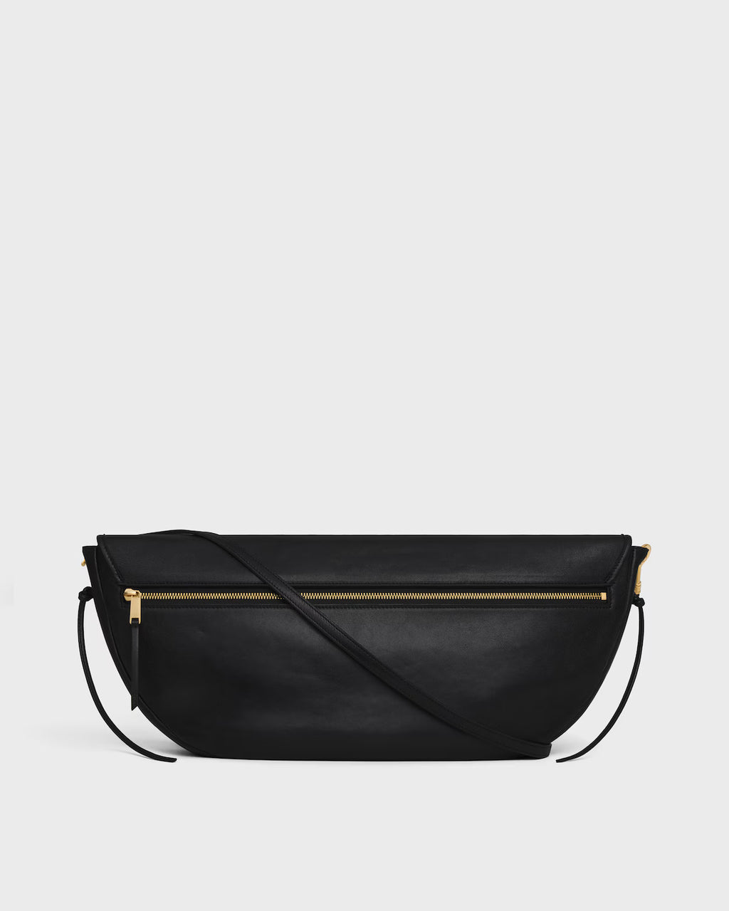 Soft Triomphe Halfmoon IN SHINY LAMBSKIN