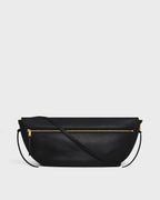 Soft Triomphe Halfmoon IN SHINY LAMBSKIN