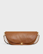 Soft Triomphe Halfmoon IN SHINY LAMBSKIN