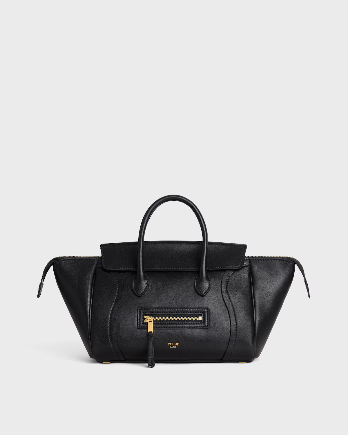 LITTLE LUGGAGE IN SUPPLE SHINY LAMBSKIN RUNWAY DELUXE