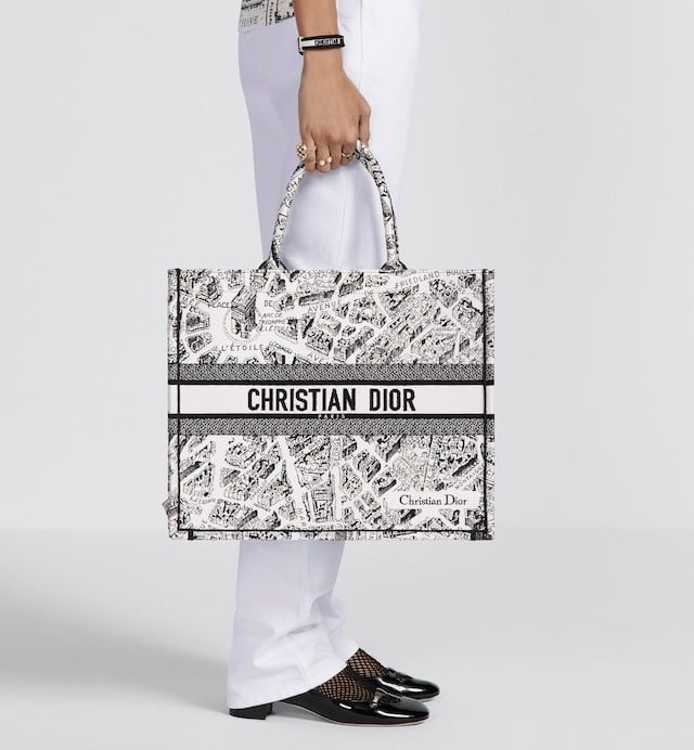 LARGE DIOR BOOK TOTE