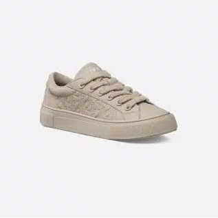 Beige Grained Calfskin and Beige Dior Gravity Leather