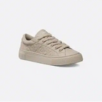 Beige Grained Calfskin and Beige Dior Gravity Leather