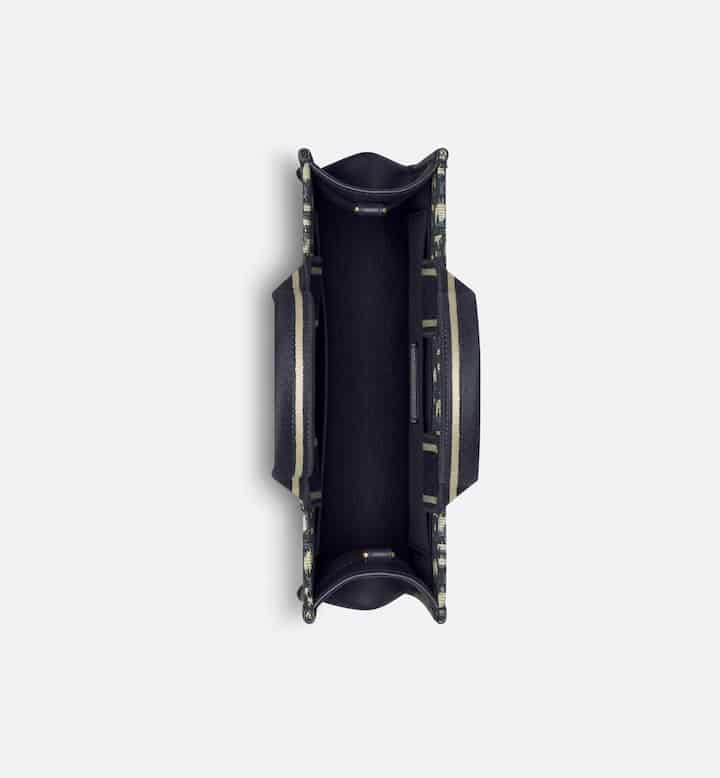 East-West Dior Book Tote with strap