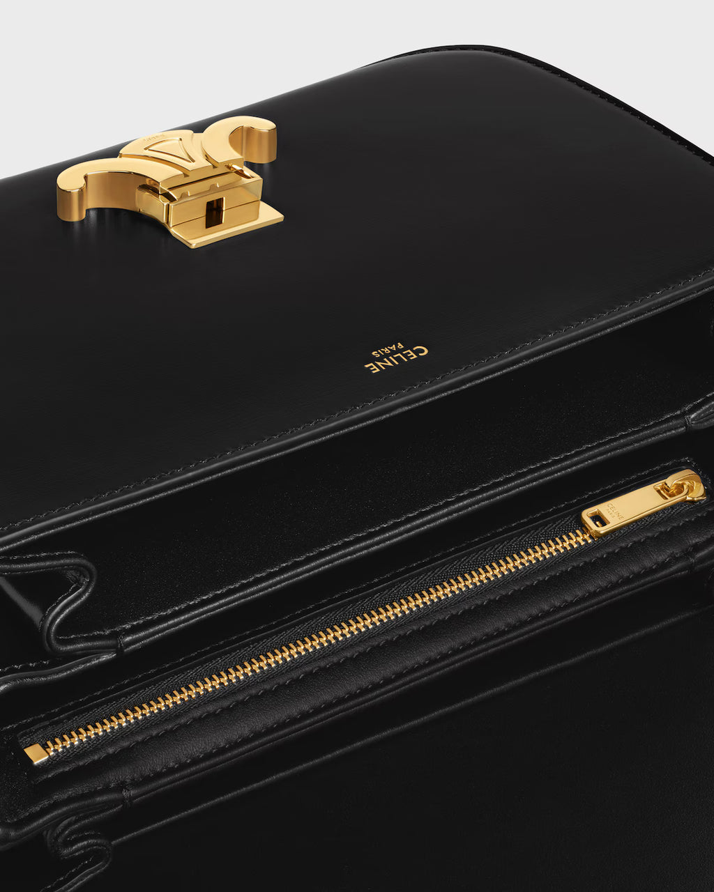 CLASSIQUE TRIOMPHE BAG IN shiny calfskin RUNWAY DELUXE