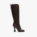 Leather Pillar Boots
