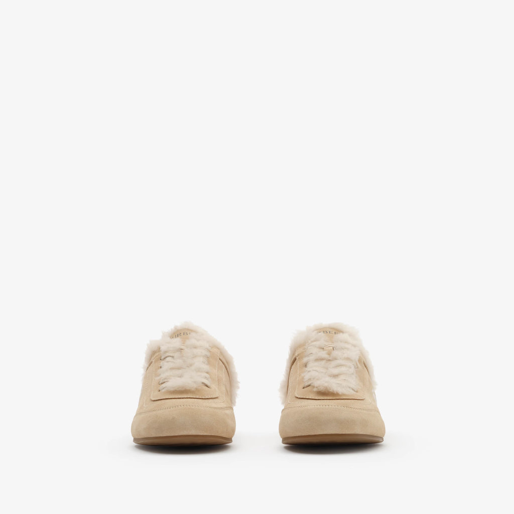 Shearling Knight Runner Mules