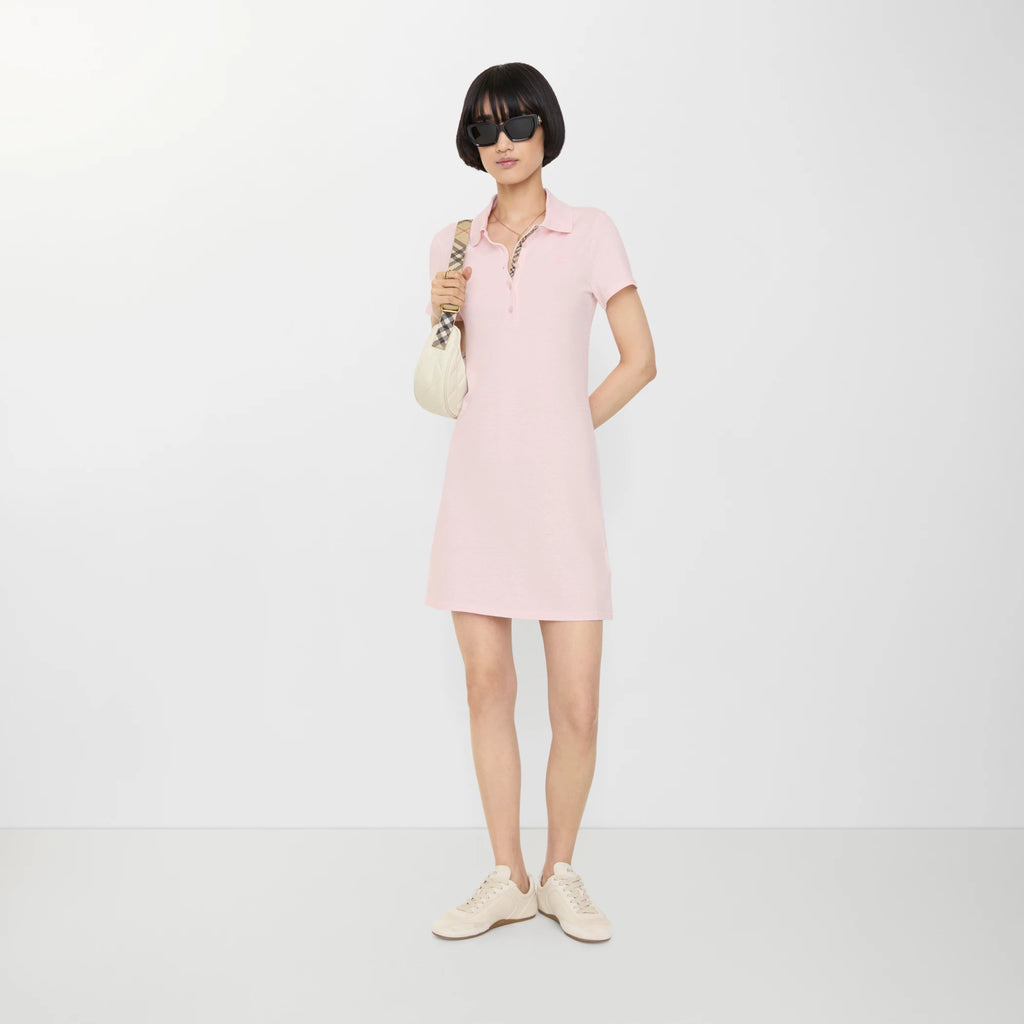 Cotton Polo Shirt Dress