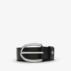 Leather Oval Belt RUNWAY DELUXE