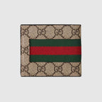 Gucci Web GG Supreme wallet