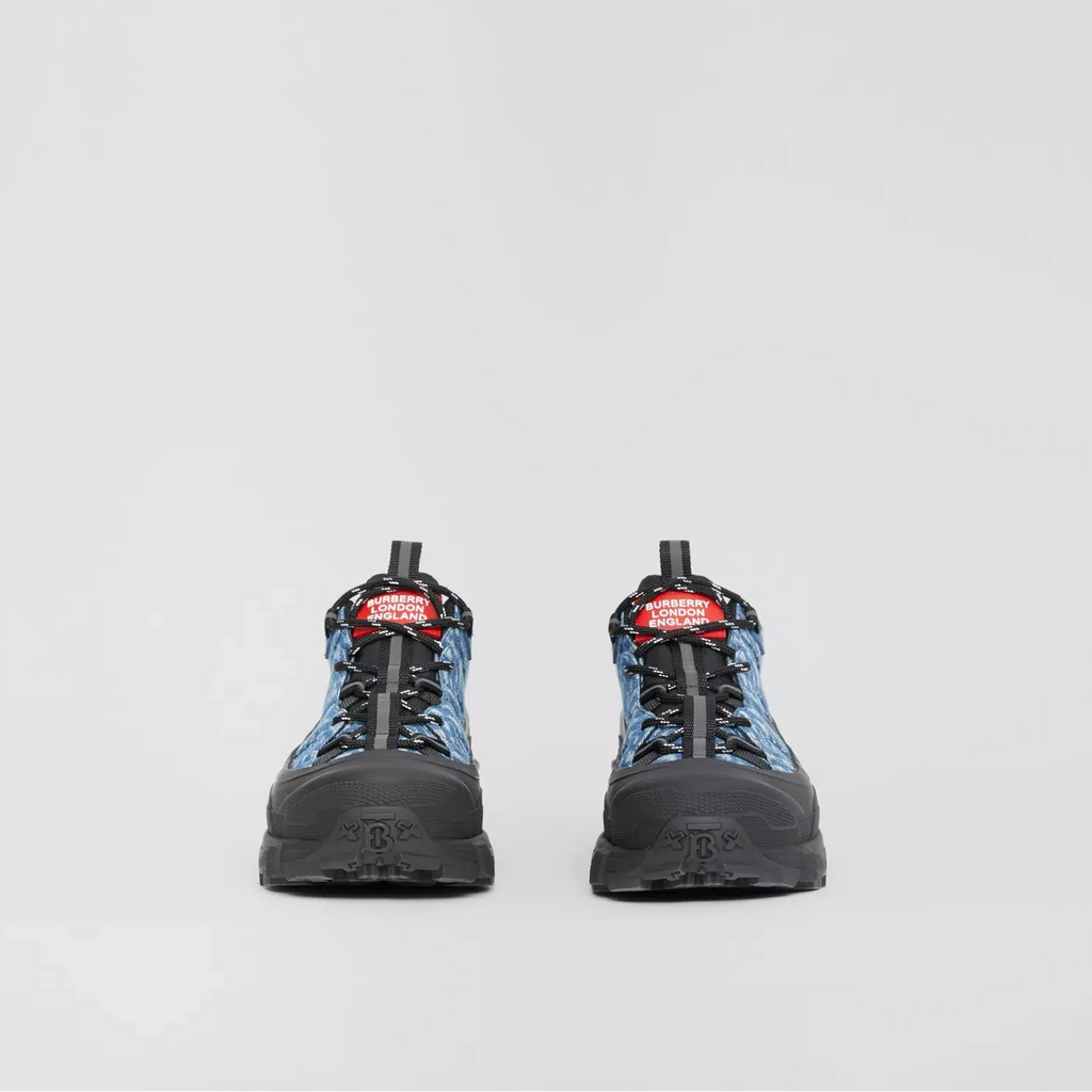 Burberry Monogram Print E-canvas Arthur Sneaker