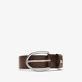 Leather Oval Belt RUNWAY DELUXE