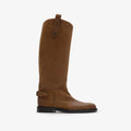 Suede Cavalier Boots