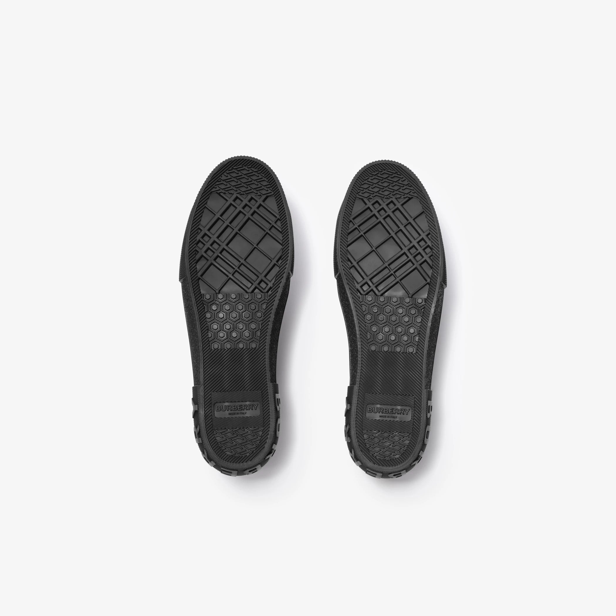 Check Nylon Blend Sneakers