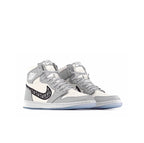 Christian Dior x Air Jordan High Top Sneakers