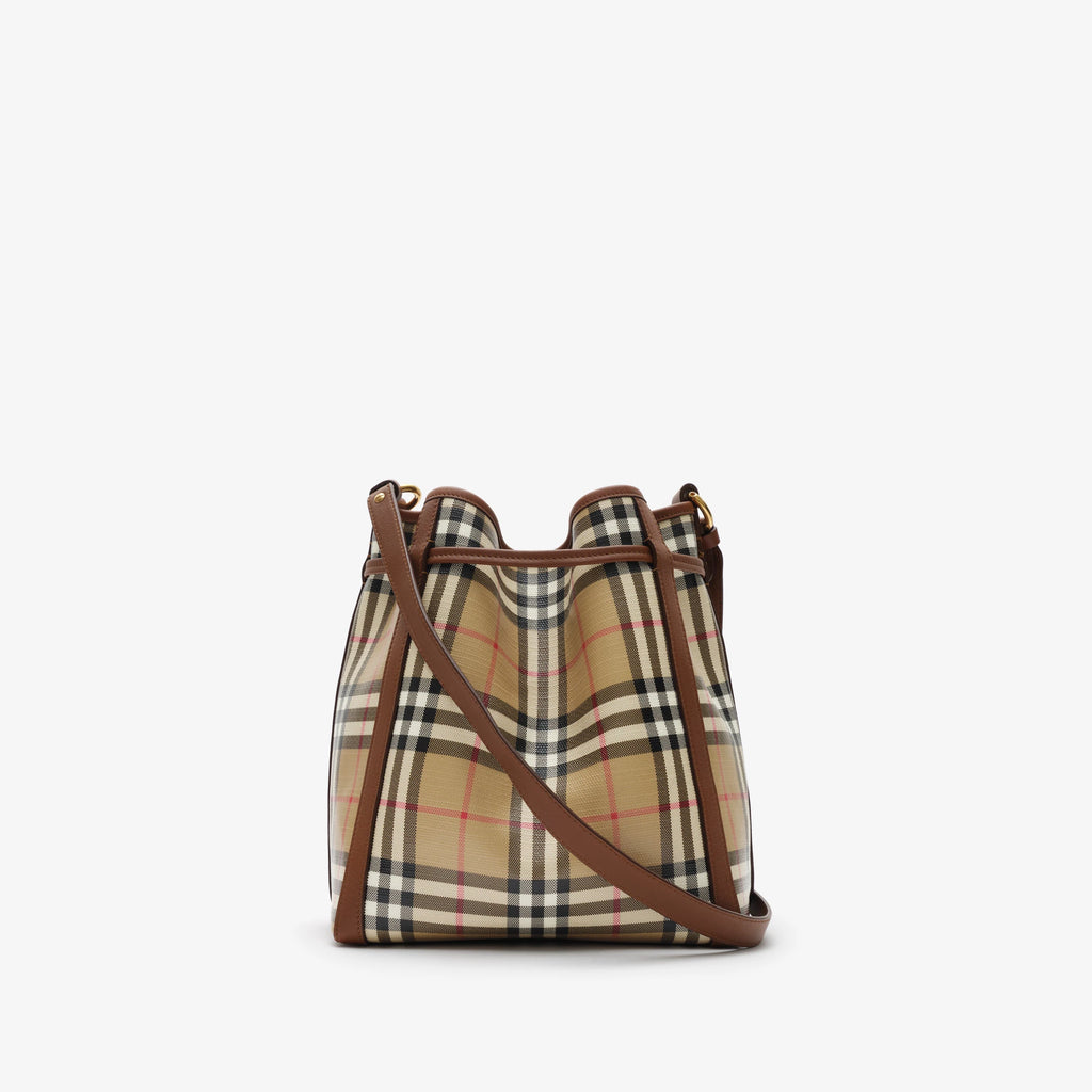 Small Check Bucket Bag RUNWAY DELUXE