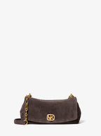 Bryant Small Suede Convertible Shoulder Bag RUNWAY DELUXE