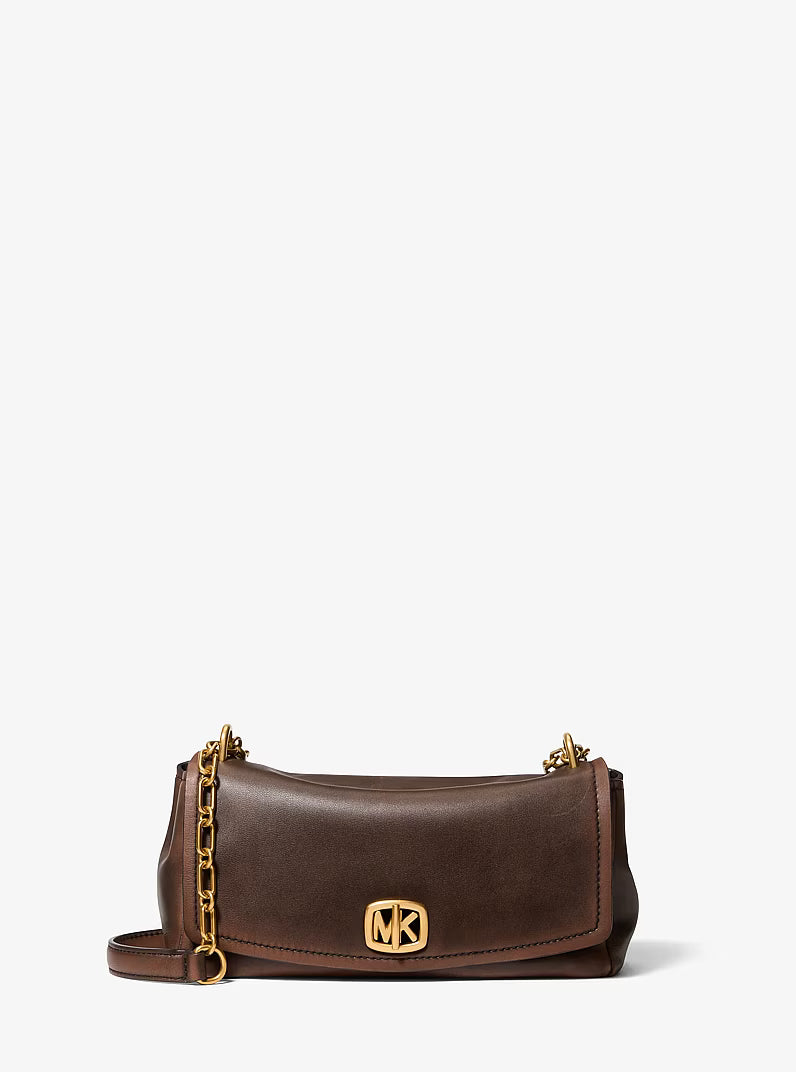 Bryant Small Leather Convertible Shoulder Bag RUNWAY DELUXE