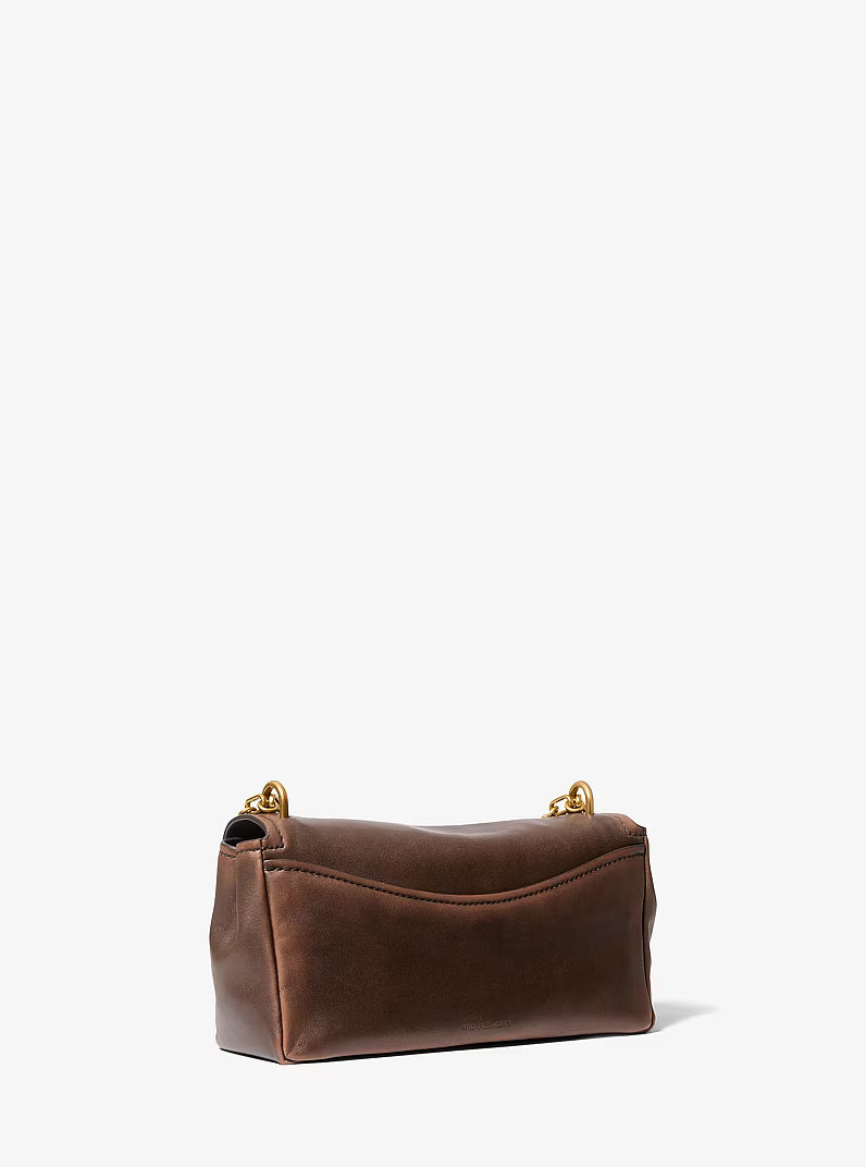 Bryant Small Leather Convertible Shoulder Bag RUNWAY DELUXE