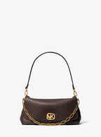 Bryant Large Textured Leather Convertible Shoulder Bag RUNWAY DELUXE