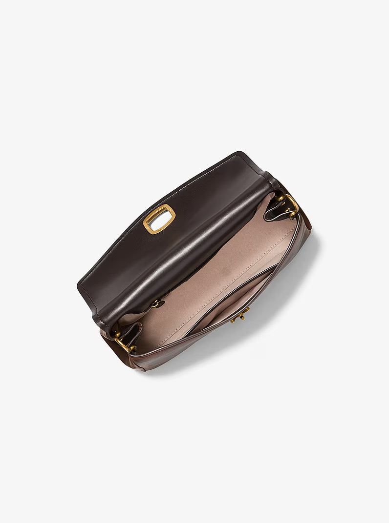 Bryant Large Leather Convertible Shoulder Bag RUNWAY DELUXE