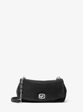 Bryant Small Suede Convertible Shoulder Bag RUNWAY DELUXE