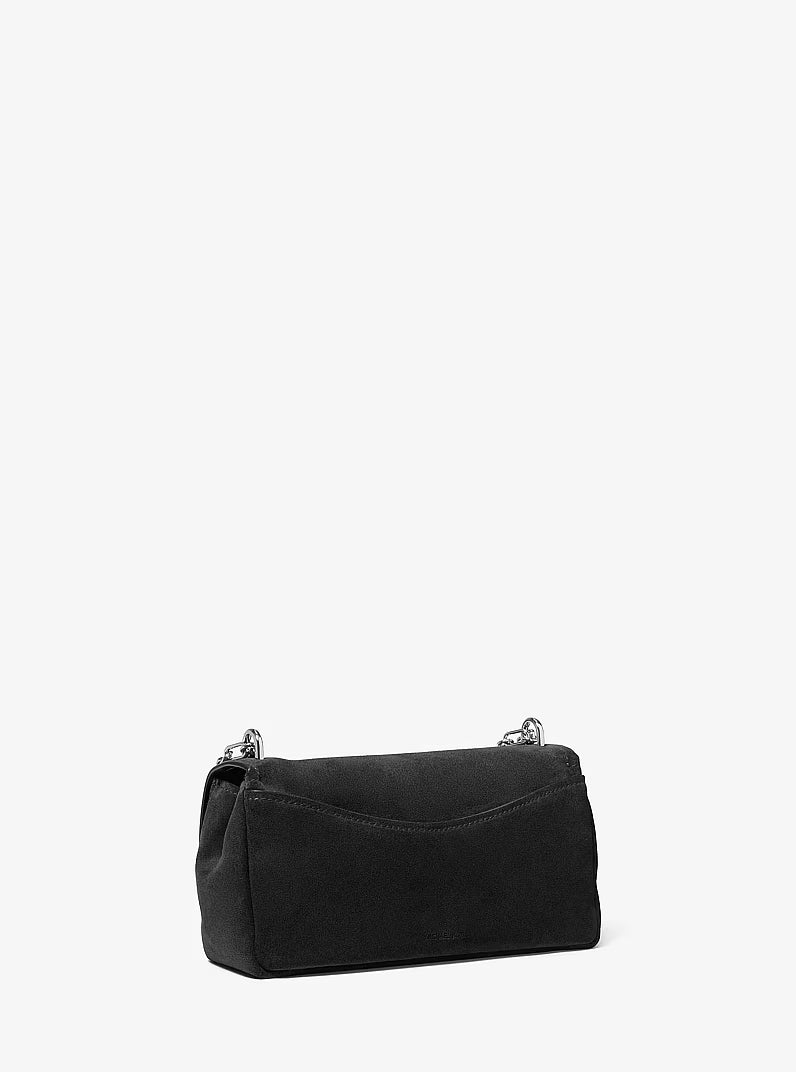 Bryant Small Suede Convertible Shoulder Bag RUNWAY DELUXE
