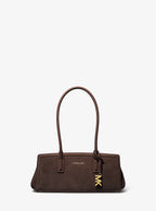 Laila Small Suede Shoulder Bag RUNWAY DELUXE