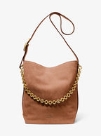 Nolita Large Suede Bucket Tote Bag RUNWAY DELUXE