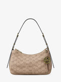 Nolita Medium Whipstitched Logo Leather Shoulder Bag RUNWAY DELUXE