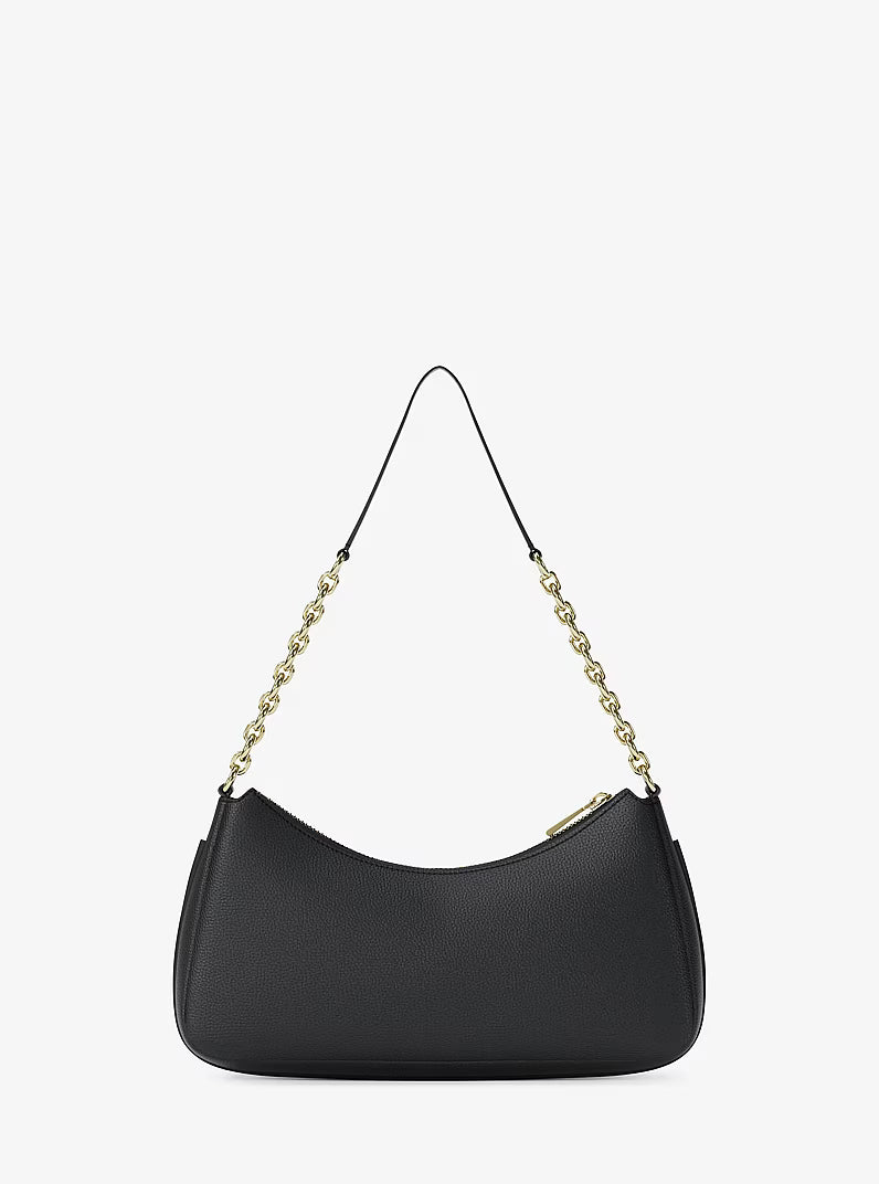 Nolita Medium Pebbled Leather Chain Pochette RUNWAY DELUXE