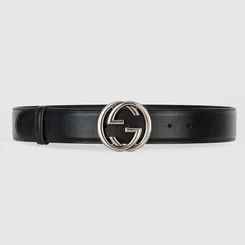 BELT WITH INTERLOCKING G BUCKLE