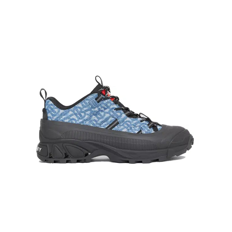 Burberry Monogram Print E-canvas Arthur Sneaker