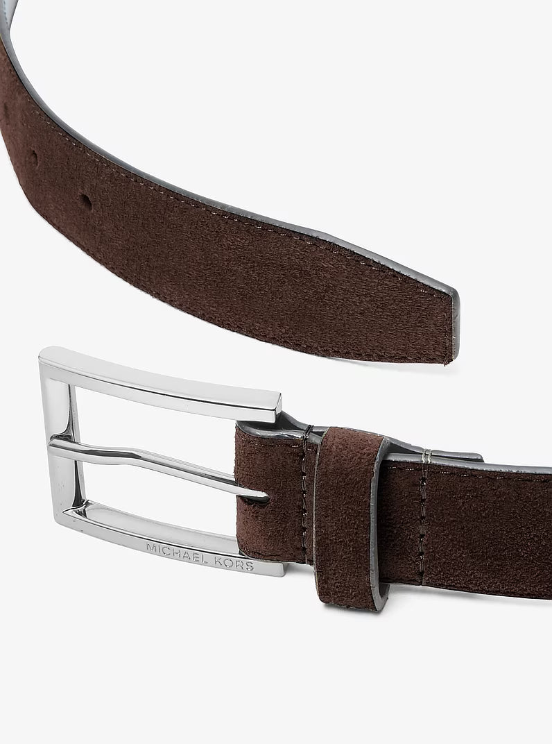 Michael Kors Mens Suede Belt RUNWAY DELUXE