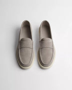 Dior Granville Loafer Gray Suede Calfskin RUNWAY DELUXE